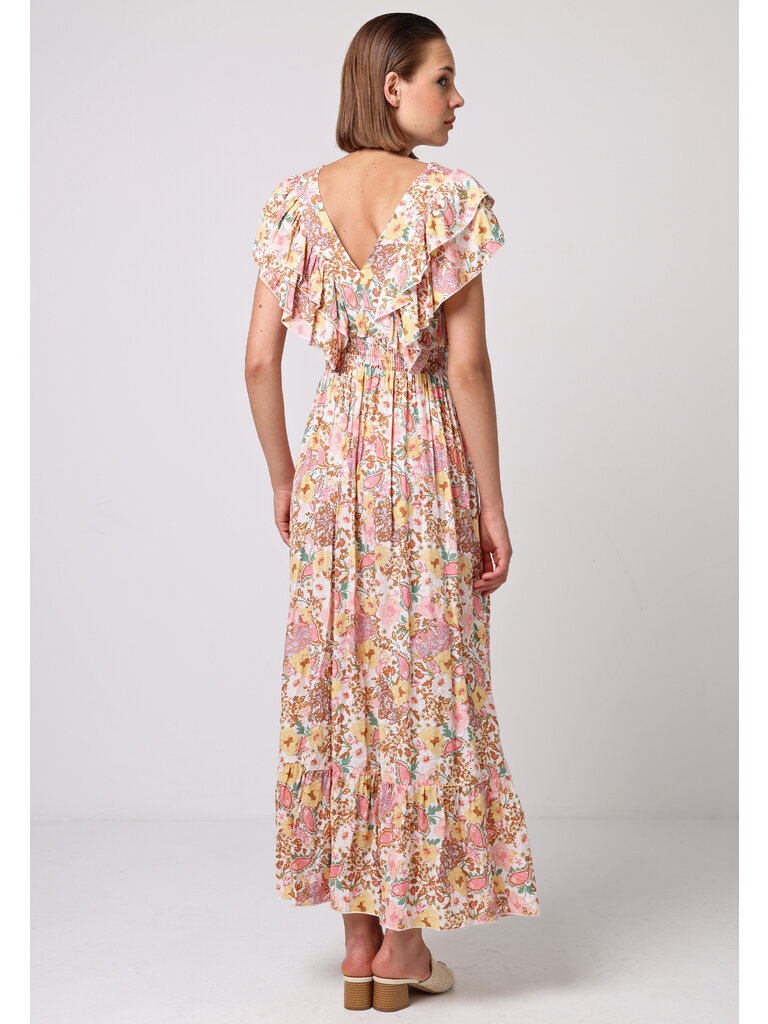 Angel Eyes Pink Retro Dress