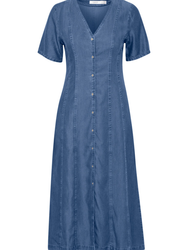B. Young Chambray Button Midi