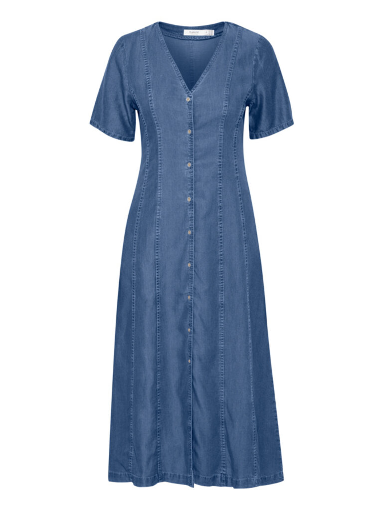 B. Young Chambray Button Midi