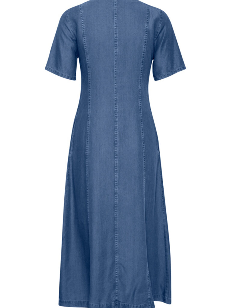 B. Young Chambray Button Midi