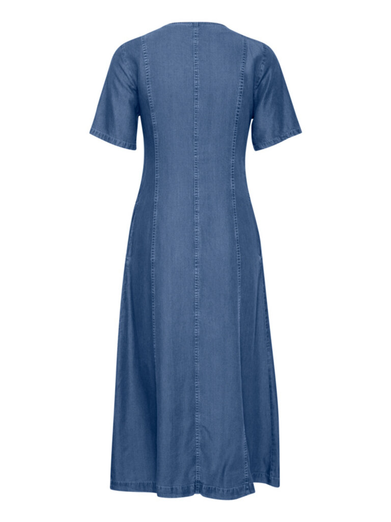 B. Young Chambray Button Midi
