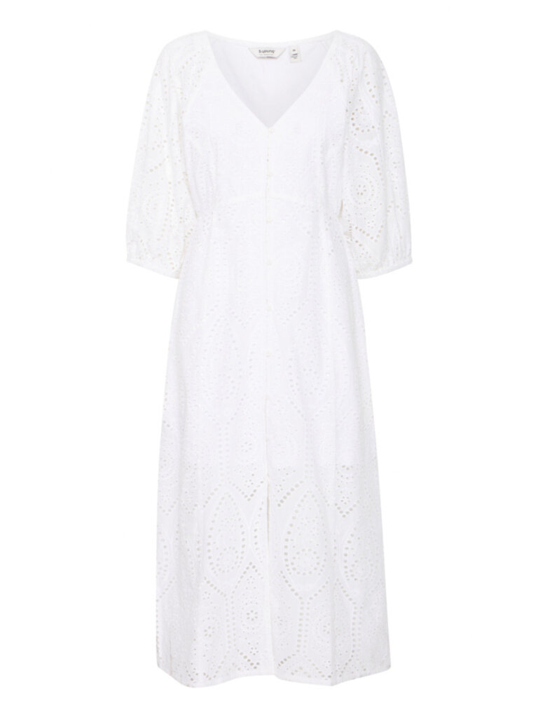 B. Young Button Eyelet Midi