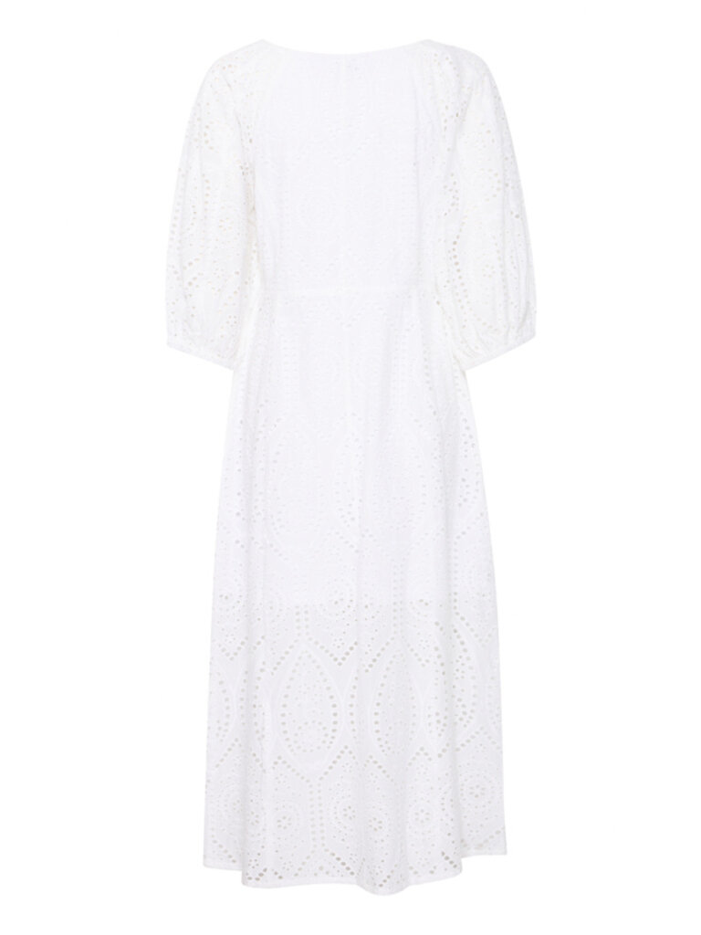 B. Young Button Eyelet Midi