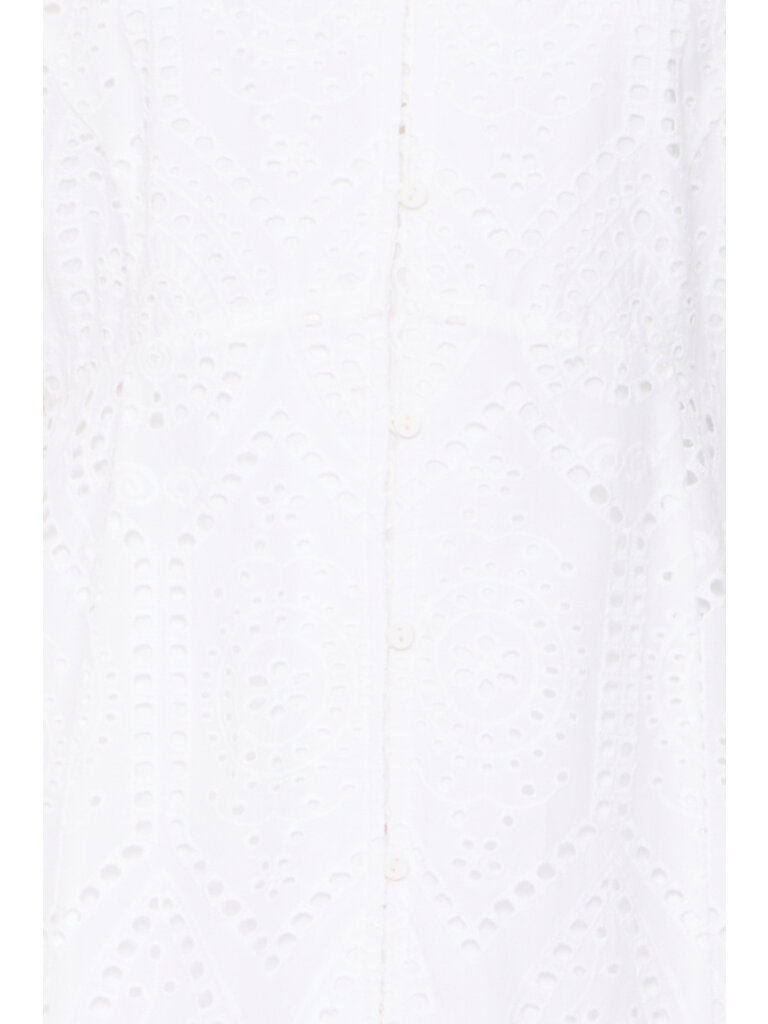 B. Young Button Eyelet Midi