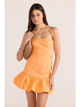 Mink Pink Orange Bubble Mini