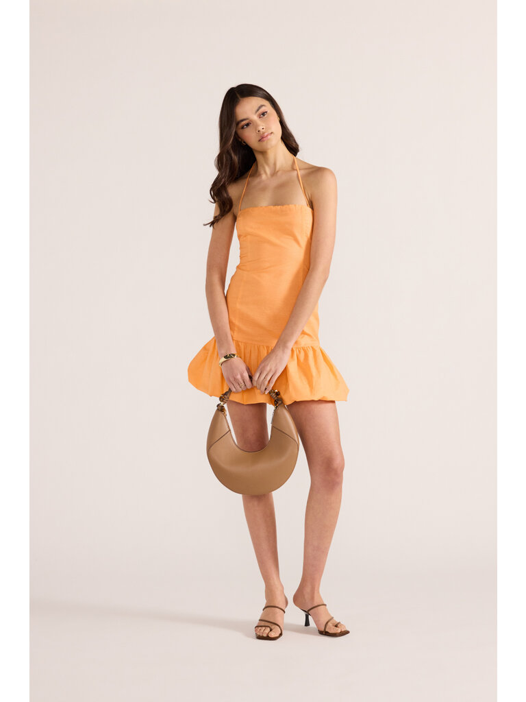 Mink Pink Orange Bubble Mini