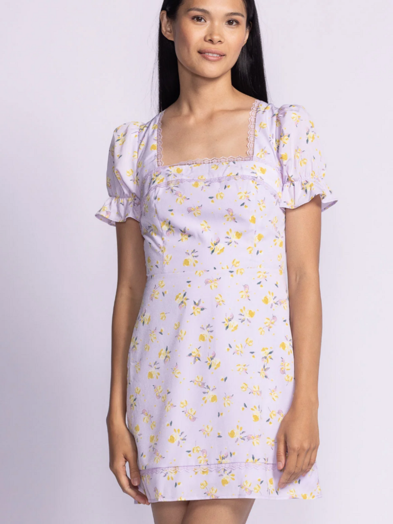 Pink Martini Purple with Yellow Floral