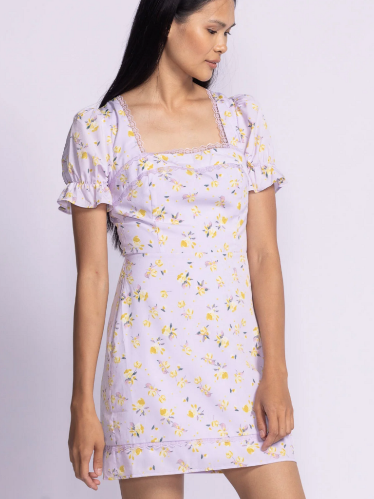 Pink Martini Purple with Yellow Floral