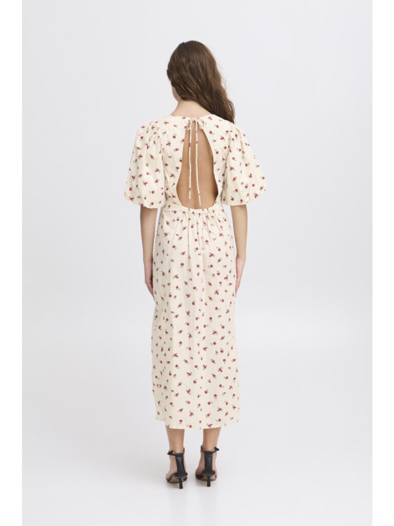 ICHI Oat Floral Midi