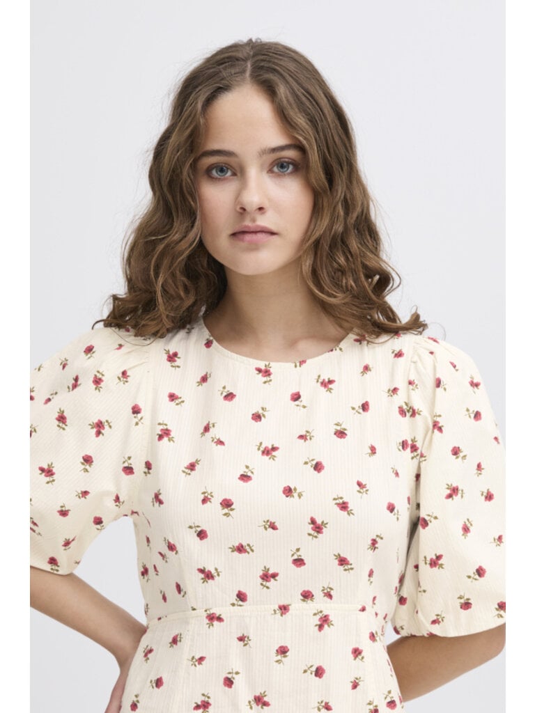 ICHI Oat Floral Midi