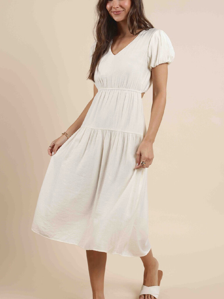 Sadie & Sage Ivory Summer Midi