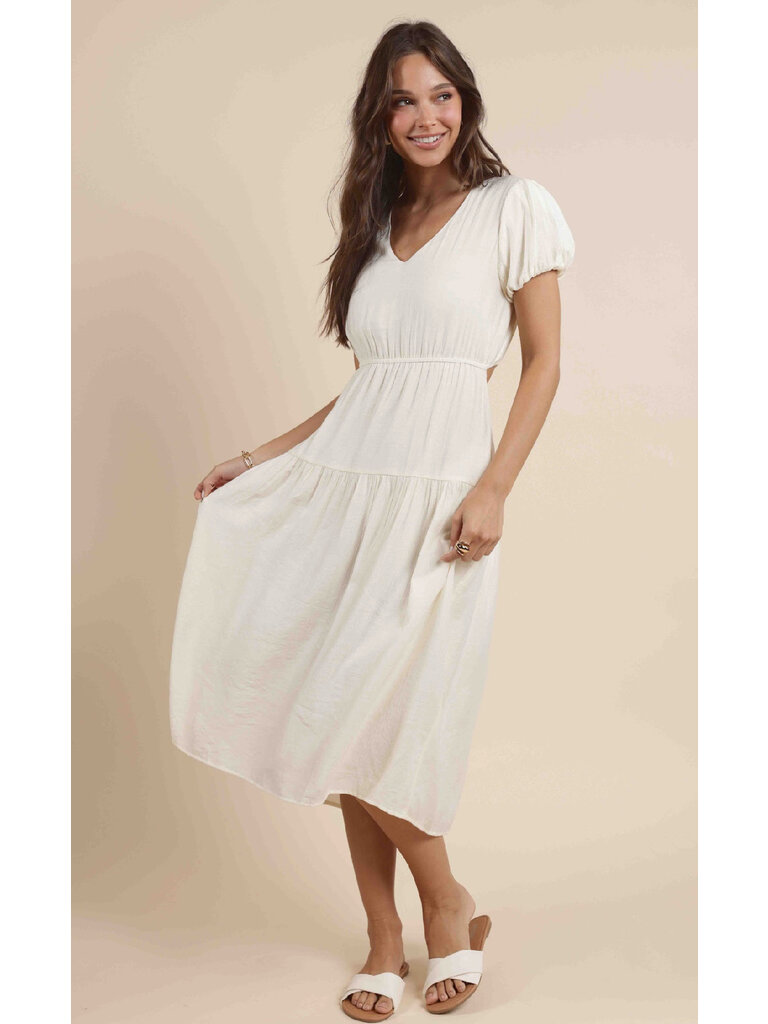 Sadie & Sage Ivory Summer Midi