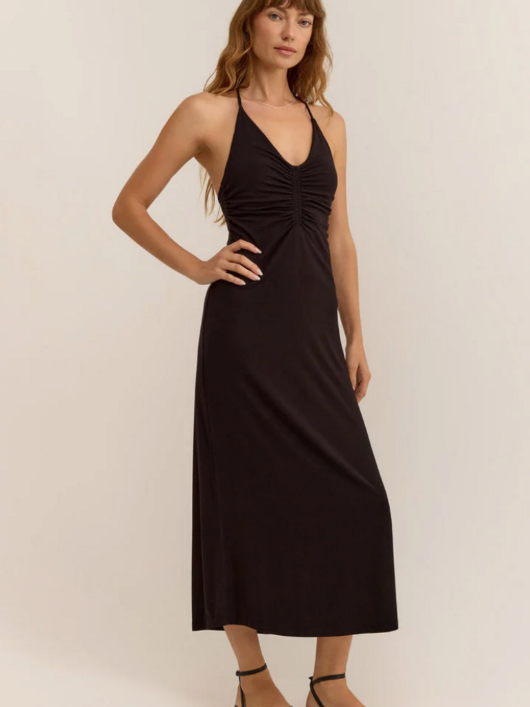 Z Supply Stretch V-neck Midi