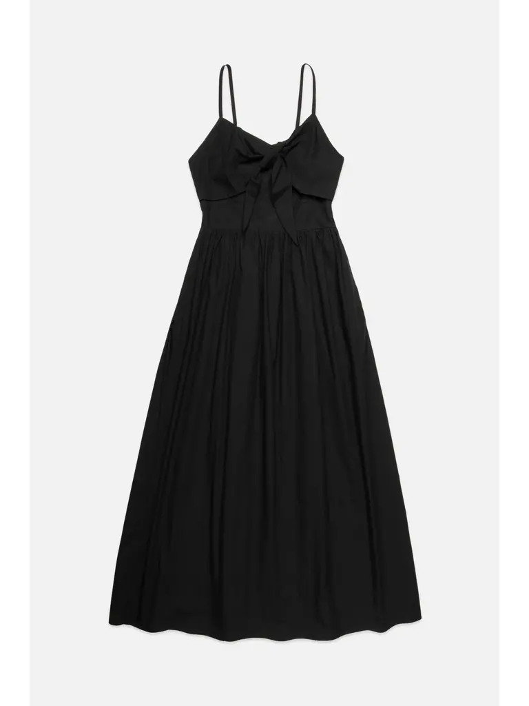 Deluc Black Tie Front Midi