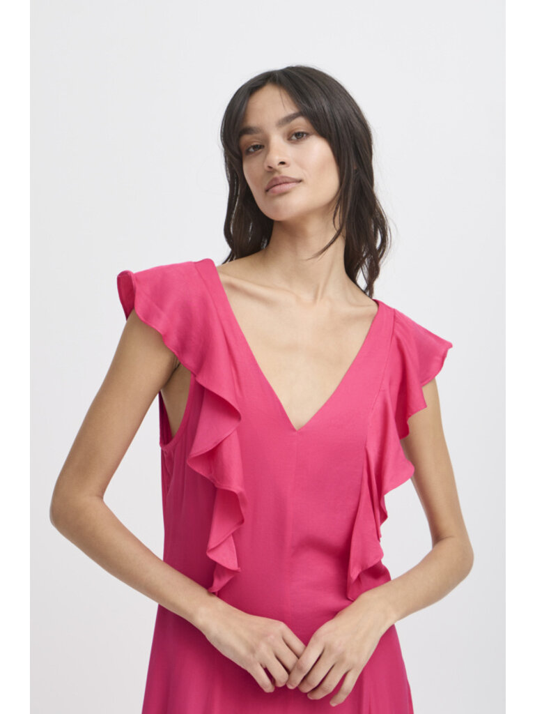 B. Young Bright Pink Midi