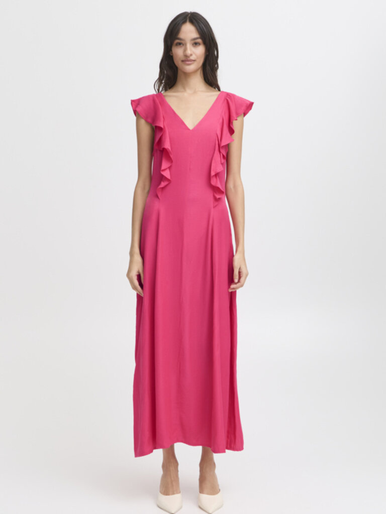 B. Young Bright Pink Midi
