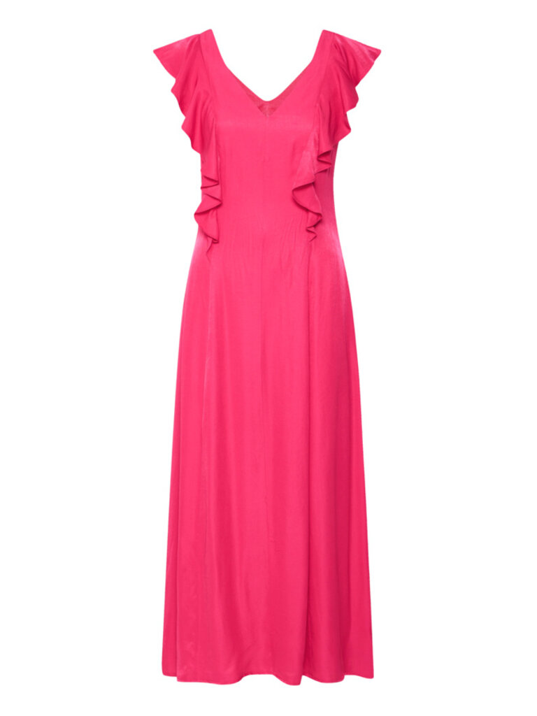 B. Young Bright Pink Midi