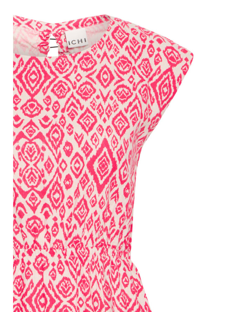 ICHI Coral Ikat Mini