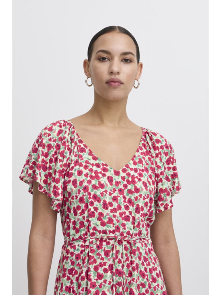 ICHI Rosie Midi Dress