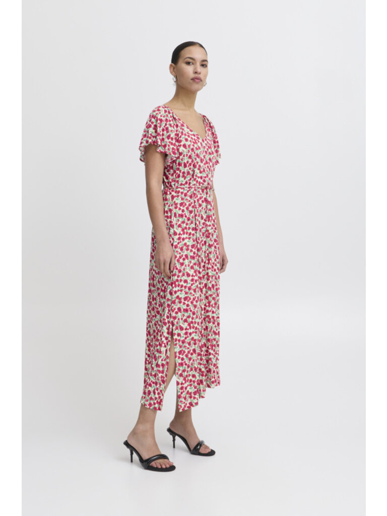 ICHI Rosie Midi Dress