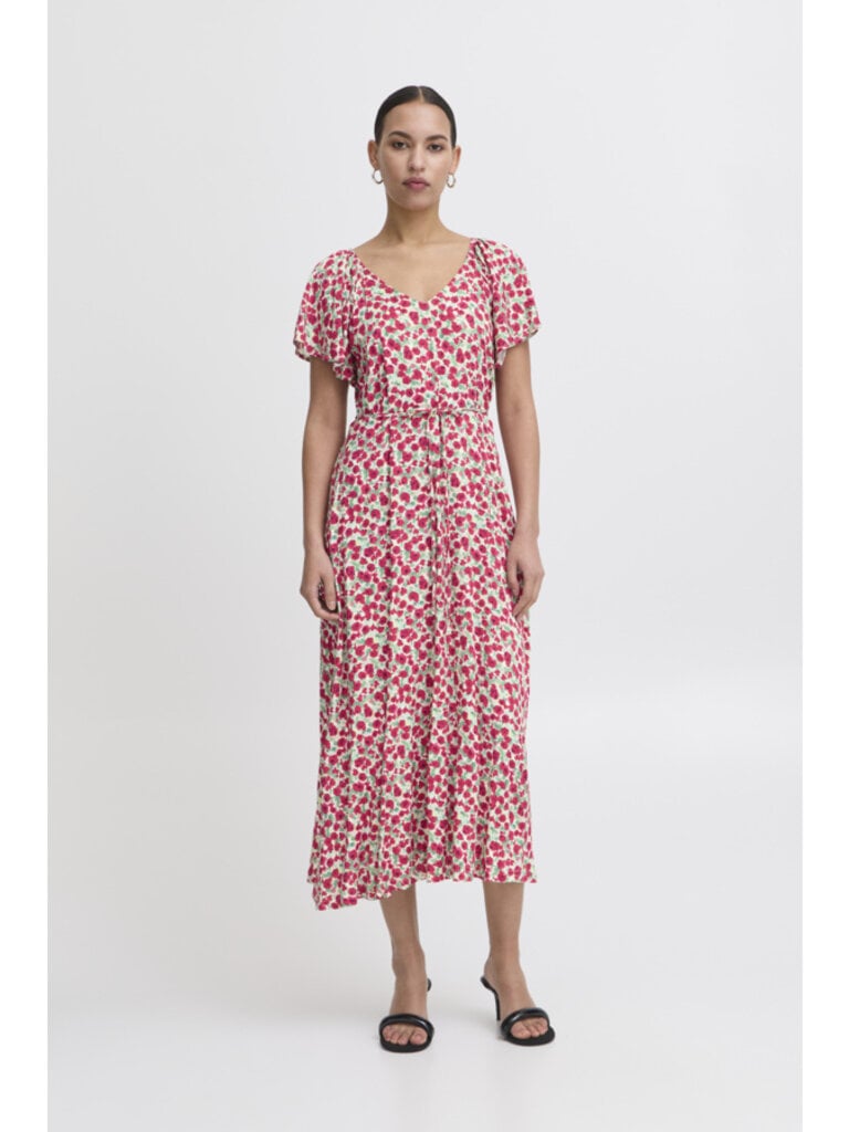 ICHI Rosie Midi Dress