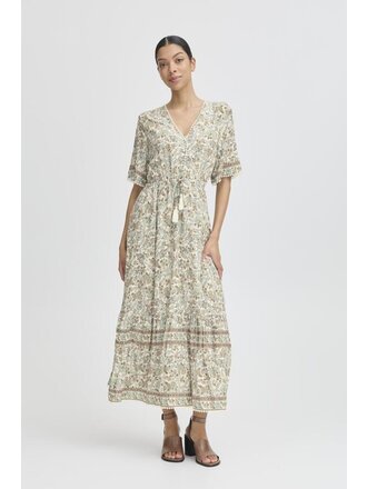B. Young Earthy Paisley Midi