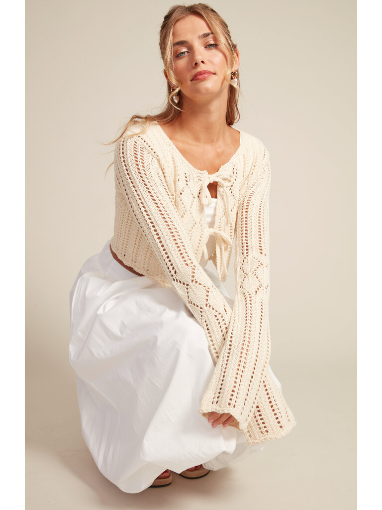 RD Style White Balloon Skirt