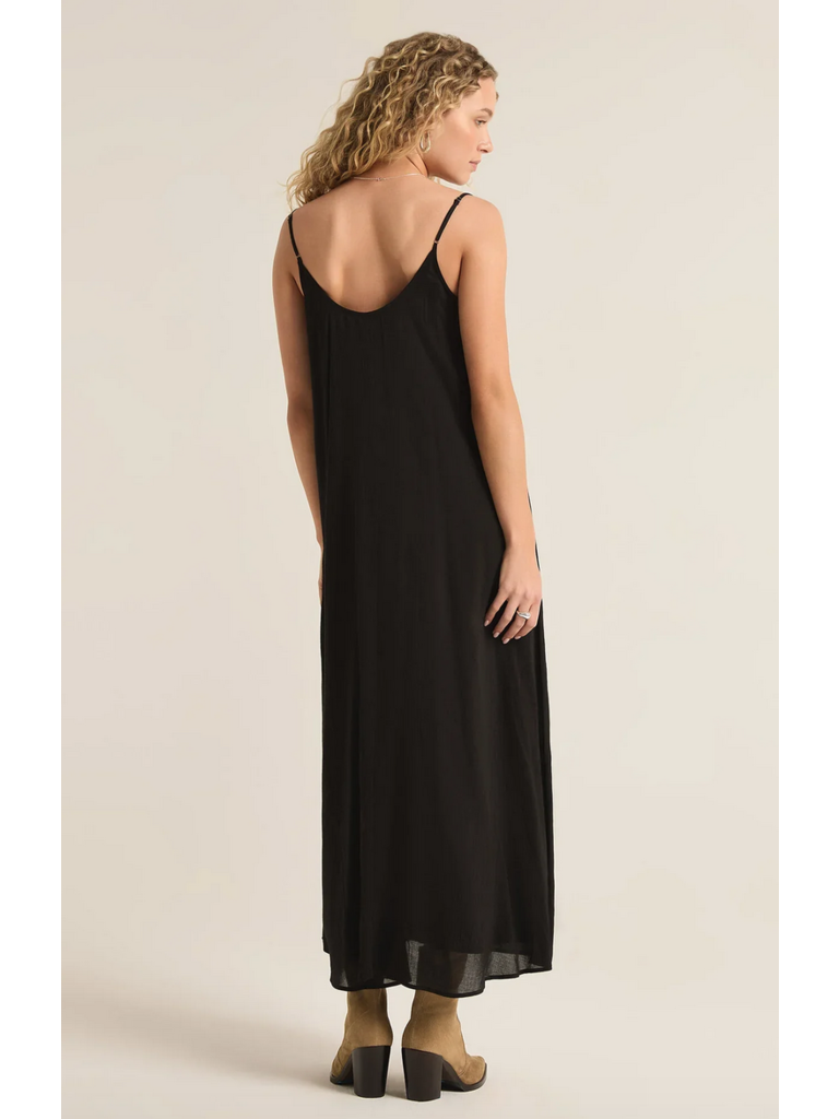 Z Supply Basic Black Tank Dress