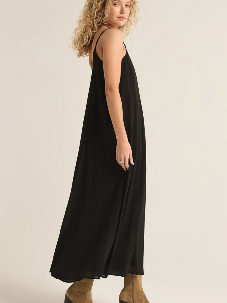 Z Supply Basic Black Tank Dress