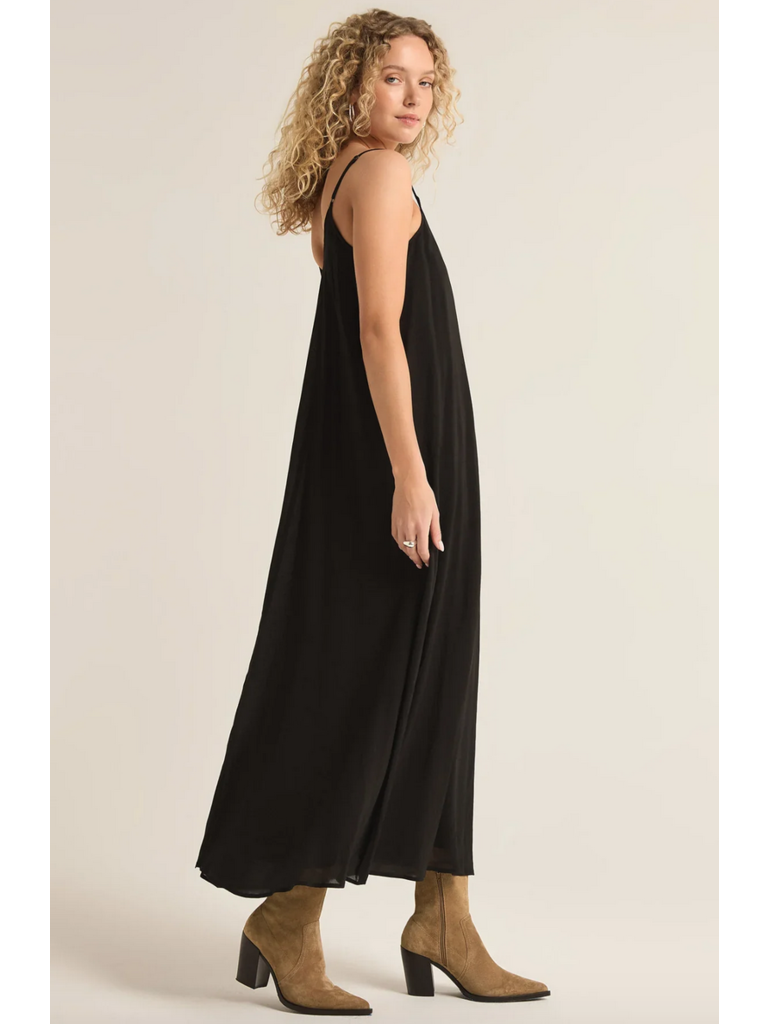 Z Supply Basic Black Tank Dress