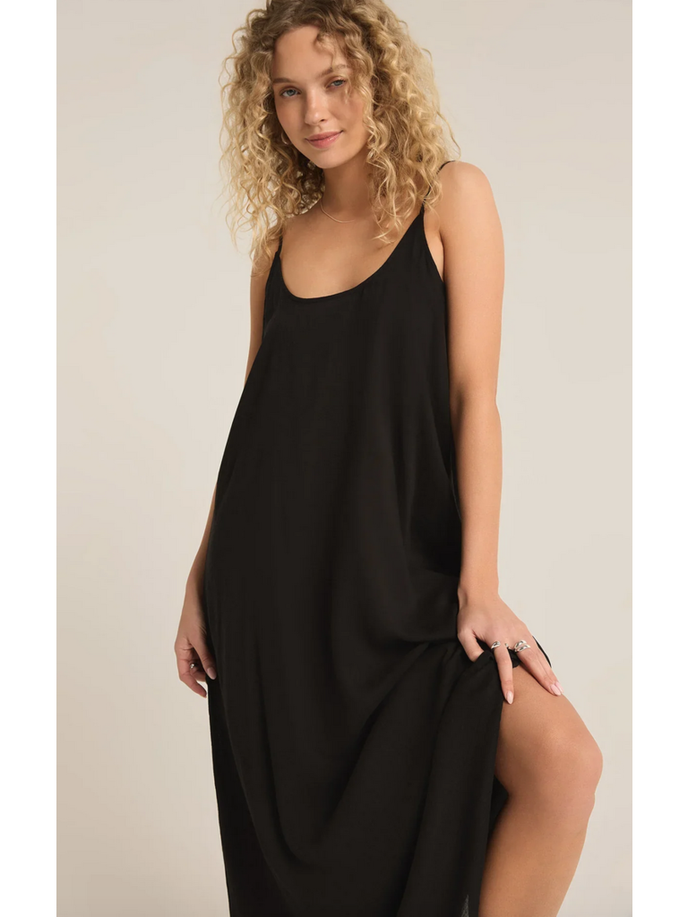 Z Supply Basic Black Tank Dress