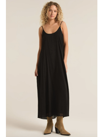 Z Supply Basic Black Tank Dress