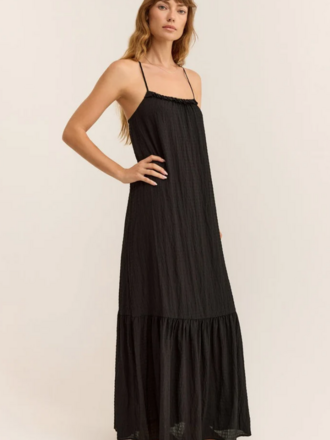 Z Supply Ruffle Crinkled Dress