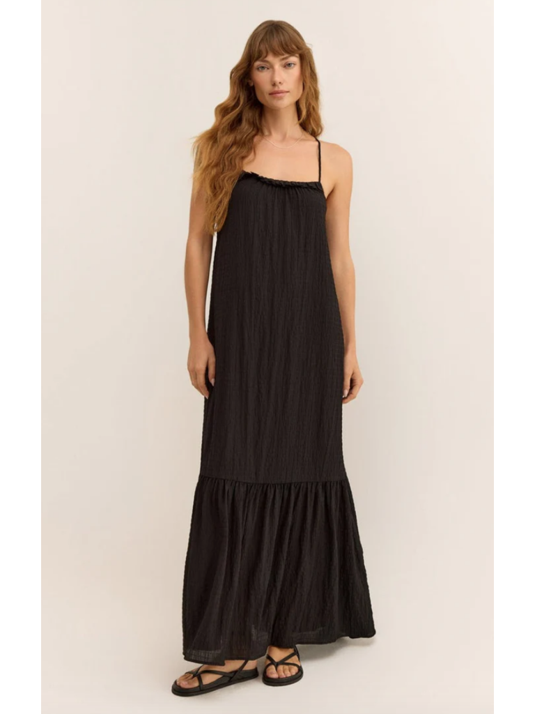 Z Supply Ruffle Crinkled Dress
