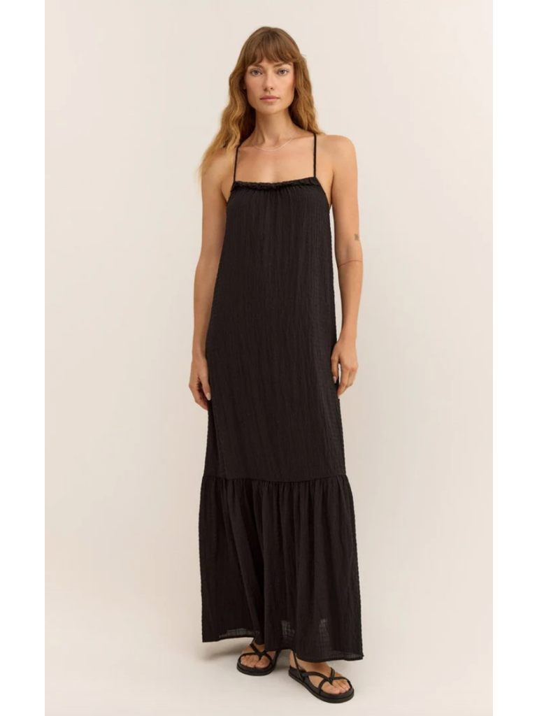 Z Supply Ruffle Crinkled Dress