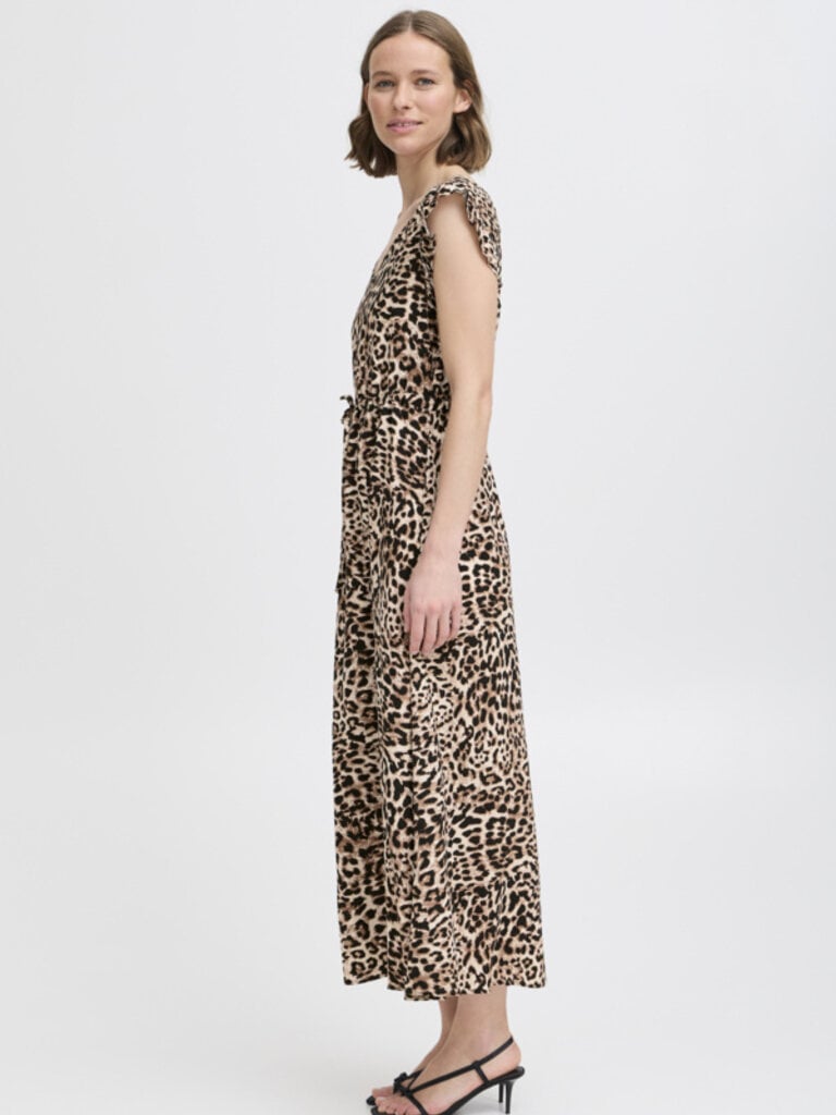B. Young Leopard Frill Midi