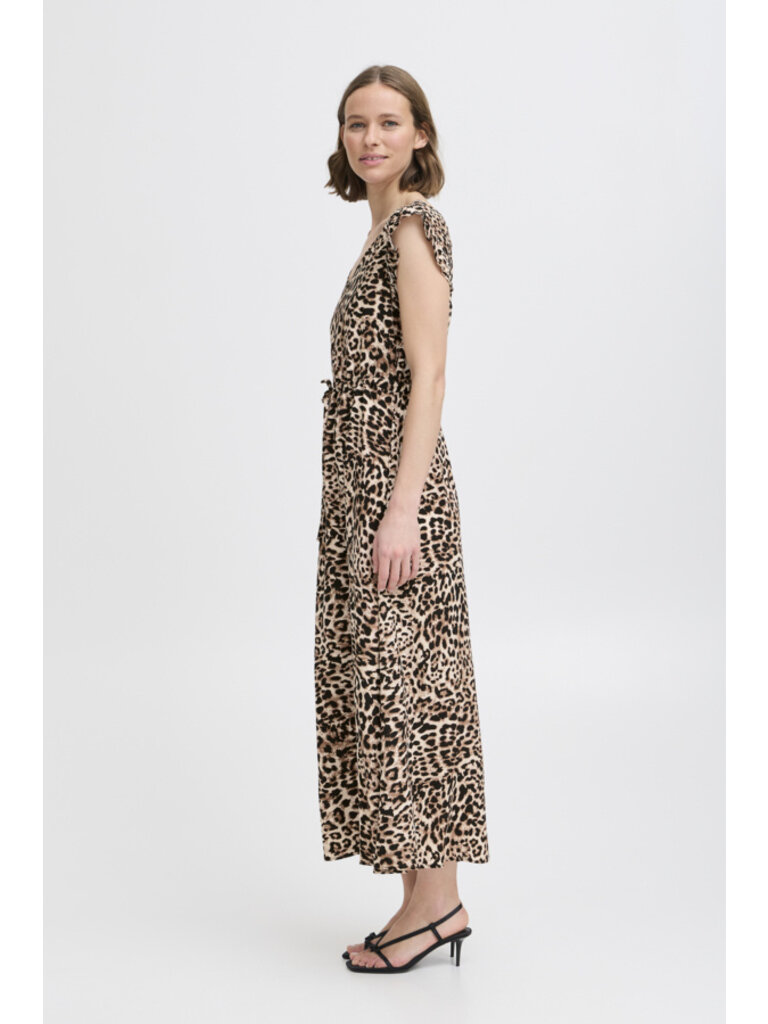 B. Young Leopard Frill Midi