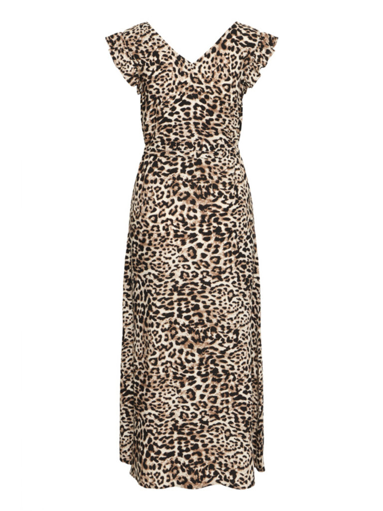 B. Young Leopard Frill Midi