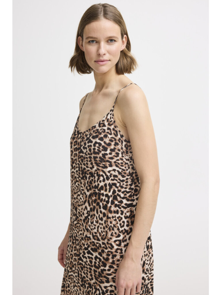 B. Young Leopard Slip Midi