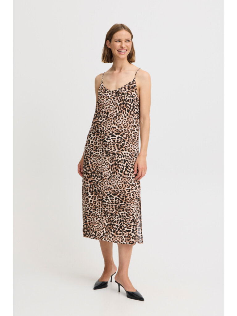 B. Young Leopard Slip Midi
