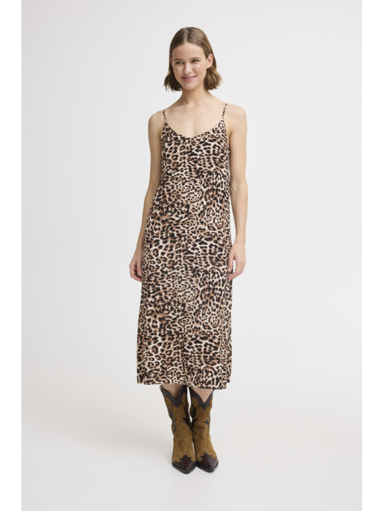 B. Young Leopard Slip Midi