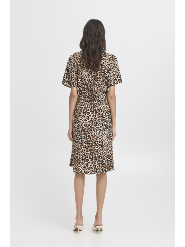 B. Young Leopard Button Midi