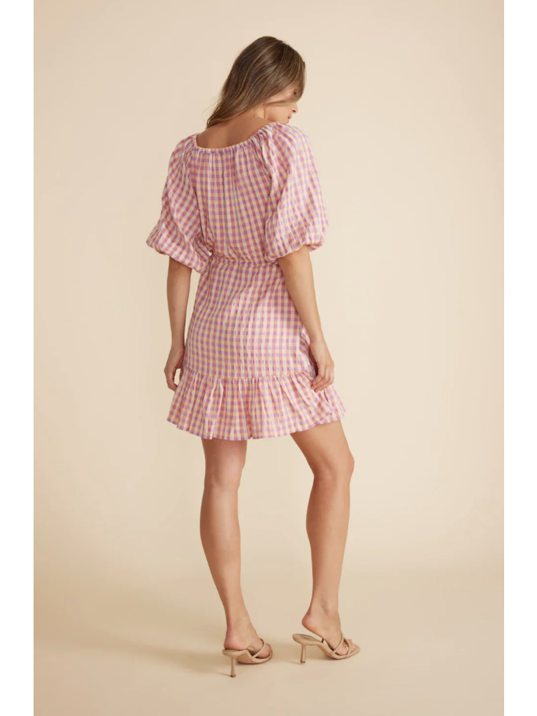 Mink Pink Pink Gingham Dress