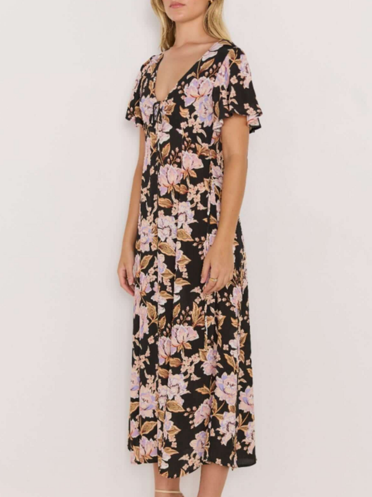 Mink Pink Harlow Floral Midi