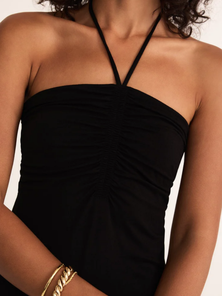 Z Supply Fitted Ruched Midi