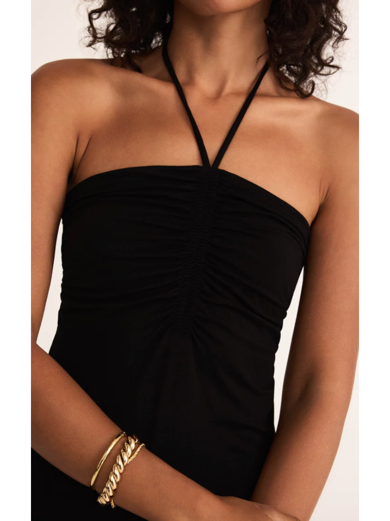 Z Supply Fitted Ruched Midi