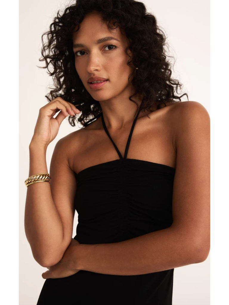 Z Supply Fitted Ruched Midi