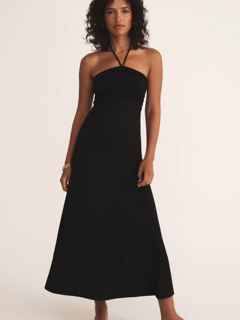 Z Supply Fitted Ruched Midi