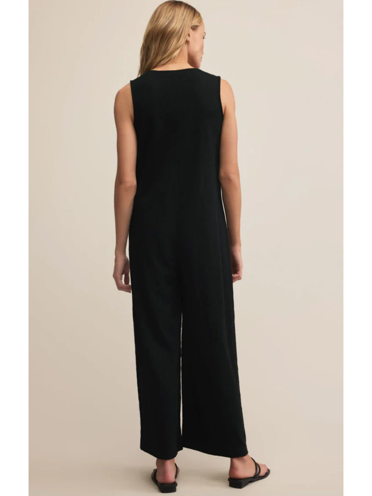 Z Supply Button Front Jumpsuit