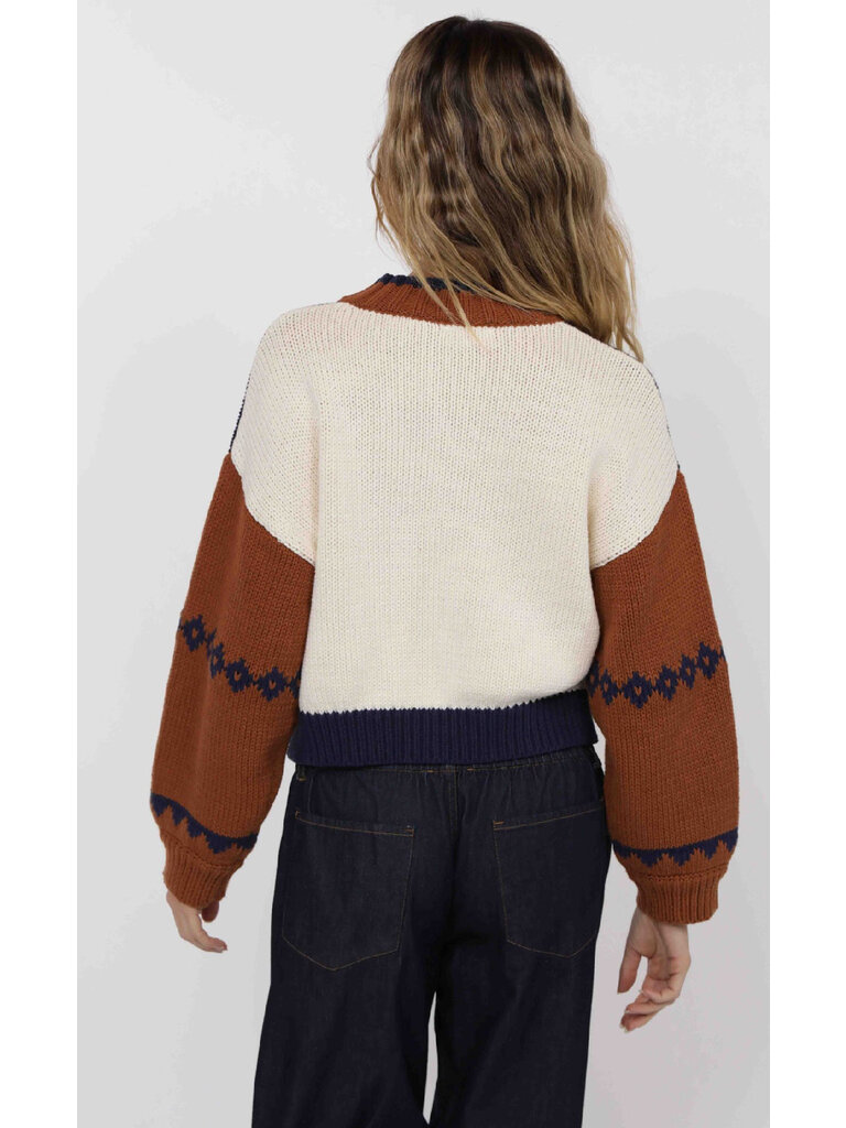 Sage The Label Aspen Zip Up Knit